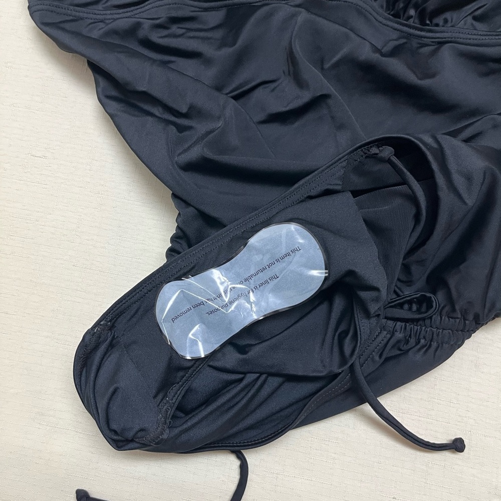 Nwot Swimsuits For All Size 20 Black Swimsuit View 3